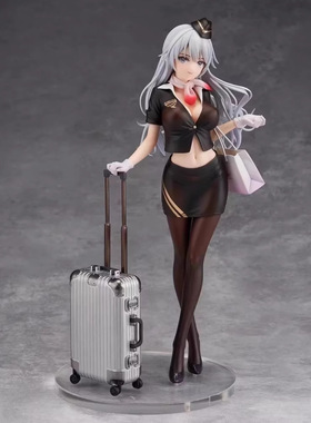 美少女系列 stewardess 空姐 粟原诗织 原画 模型 摆件 盒装手办