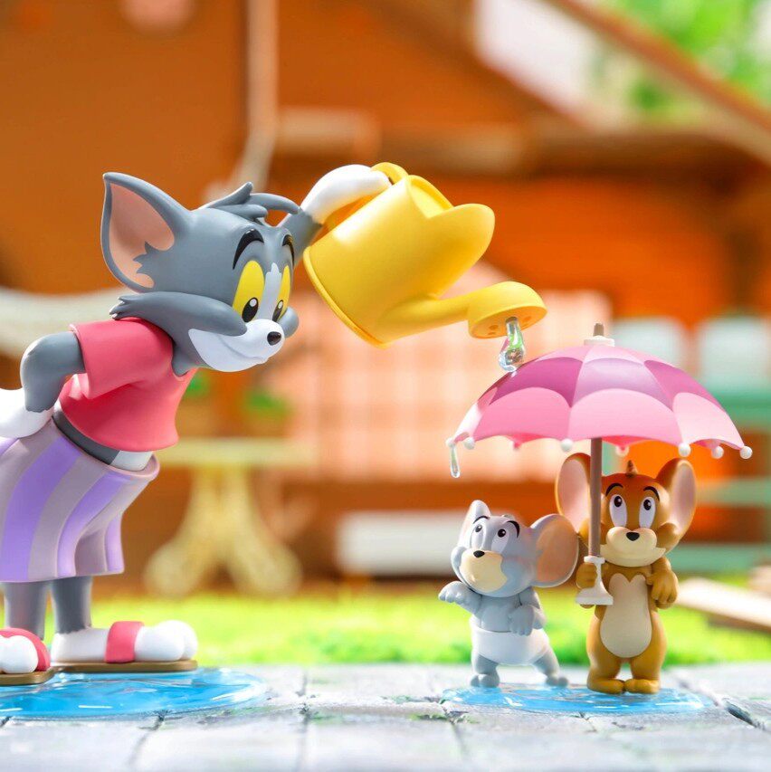 猫和老鼠日常生活2系列盲盒tomandjerry动漫潮玩手办可爱小摆件