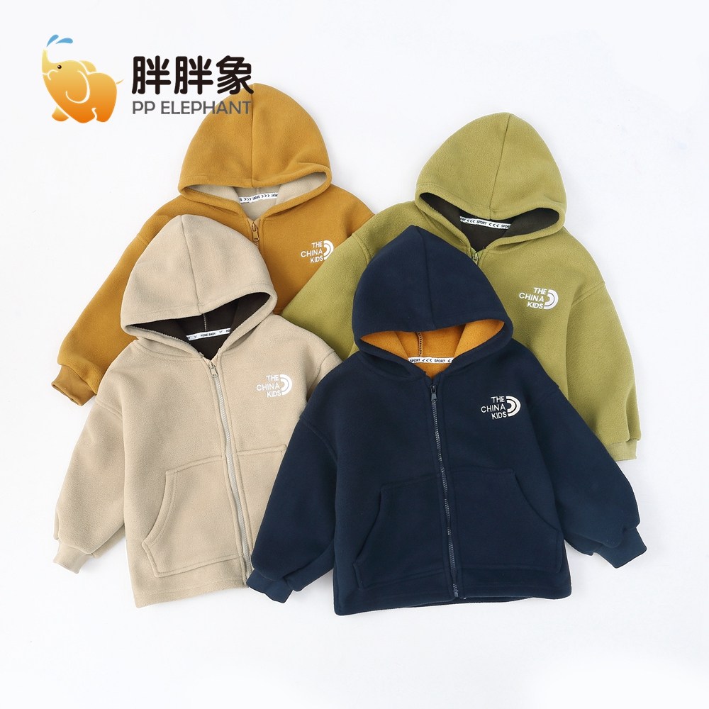 胖胖象反季儿童连帽毛毛衣春秋季中大童宝宝休闲保暖外套,童装/婴儿装/亲子装,普通外套,淘宝优惠券,粉丝福利购,淘宝优惠卷