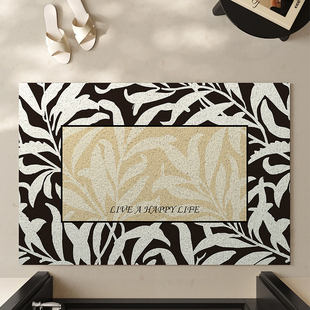 高级感丝圈入户门地垫大门口进门防滑蹭脚垫可裁剪家用室内外地毯