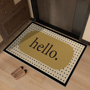 轻奢高级入户门地垫门口进门脚垫可裁剪丝圈进户门垫可擦防滑地毯