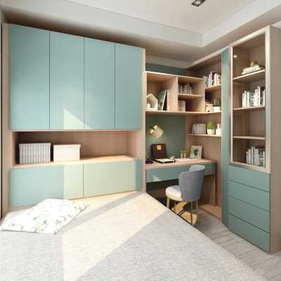 新品定制榻榻米床衣柜一整体日式小房间多功能现代简约儿童房全屋