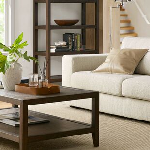 HH美式harbor实木咖啡桌美式乡村实木茶几简约客厅家具茶几house