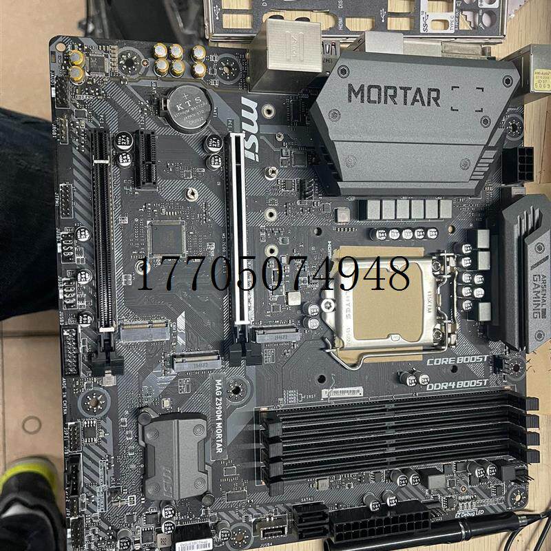 议价微星z390m mortar主板 迫击炮 测试无问题 实物图现货议价
