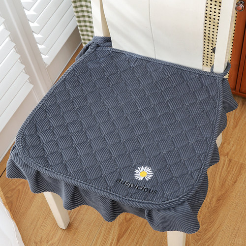 可机洗毛绒毛绒可机洗绑带椅子垫