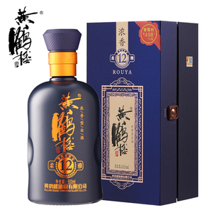 黄鹤楼酒柔雅12 42度500ml*1瓶纯粮固态发酵