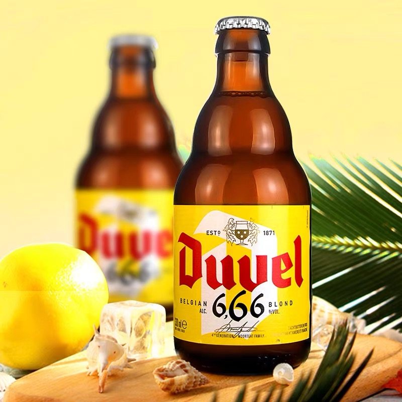 DUVEL督威666比利时进口精酿啤酒黄金艾尔6.66度6种啤酒魔鬼组合