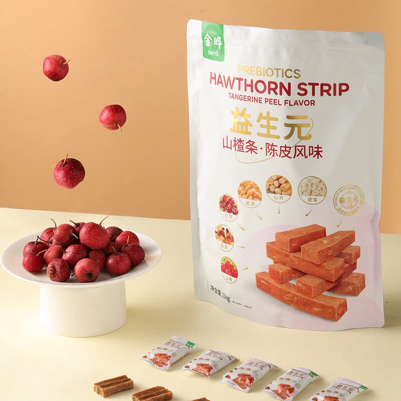 会员购益生元山楂条金晔陈皮风味六物开胃果干蜜饯果零食独立包装