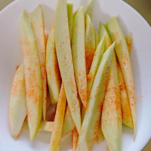 山姆鲜切酸青芒条500g配调料包酸甜水果开胃零食即食鲜芒果条开胃
