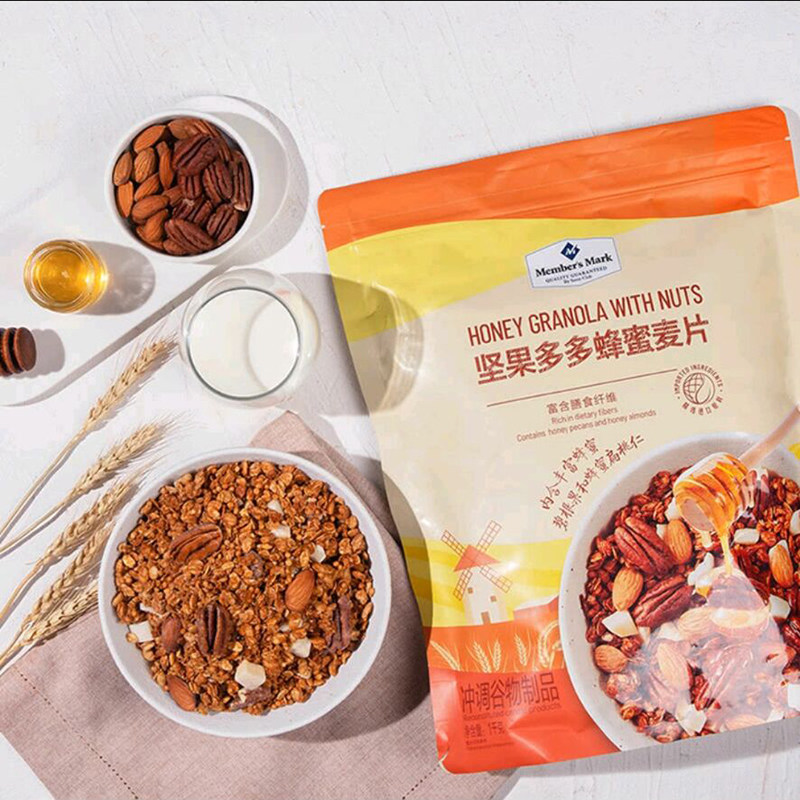 山姆超市MM坚果多多蜂蜜麦片
