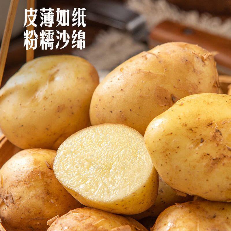 山姆恩施产区香糯小土豆1.5kg新鲜蔬菜蒸煮土豆泥皮薄粉糯棉密沙