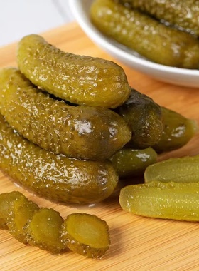 山姆Helios西班牙俄式酸黄瓜腌咸菜清脆爽口酸甜多汁汉堡面包夹菜