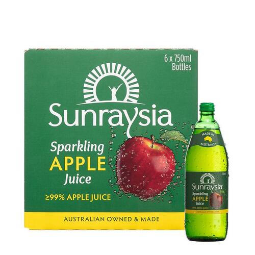 山姆SUNRAYSIA澳大利亚进口苹果汁汽水碳酸饮料果汁香槟家庭聚会