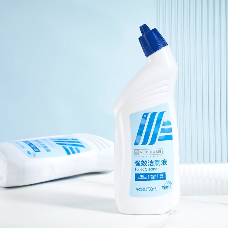 ALDI奥乐齐强效洁厕液750ml深层洁净除菌99.9%净味留香强力去污