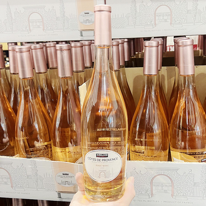 开市客costco意大利原瓶进口kirkland科克兰天然桃红葡萄酒宴会