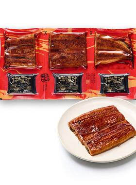 山姆日式风味鳗蒲烧490g冷冻烤鳗三段鳗鱼配拌饭汁肉质鲜嫩高蛋白