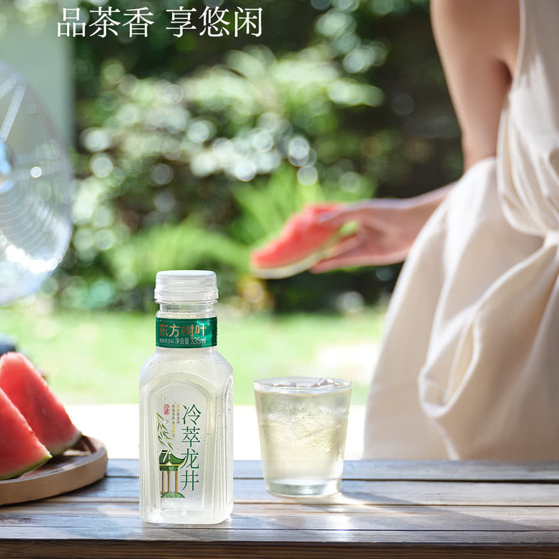 山姆东方树叶冷萃龙井茶春季饮料解腻0添加糖0卡0脂0香精0防腐剂