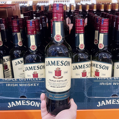 costco尊美醇爱尔兰进口威士忌占美神JAMESON IRISH WHISKEY洋酒