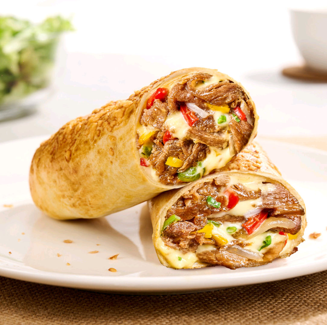 山姆芝士美国进口牛肉卷鲜嫩多汁拉丝进口马苏里拉干酪即速食早餐