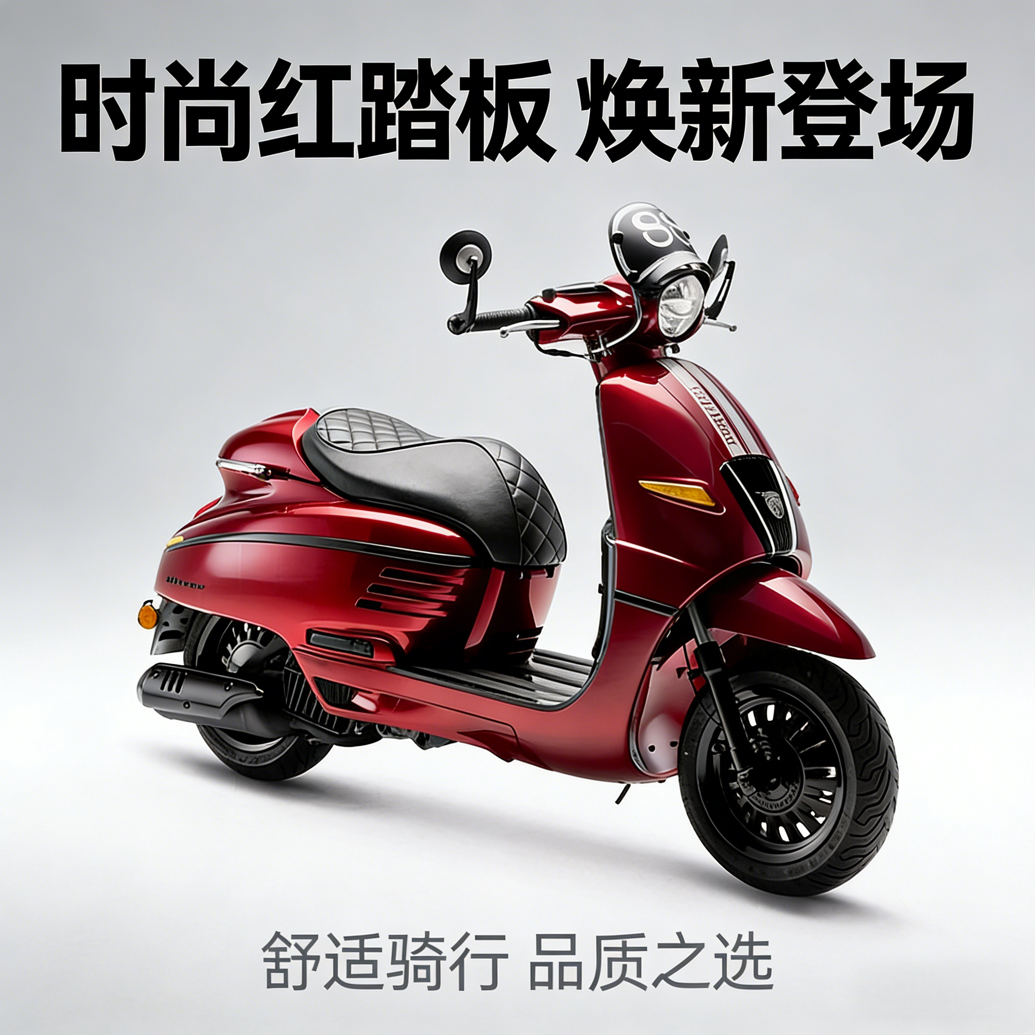 标致摩托车全新2026款DJANGO CAFERACER 150cc 复古大踏板车