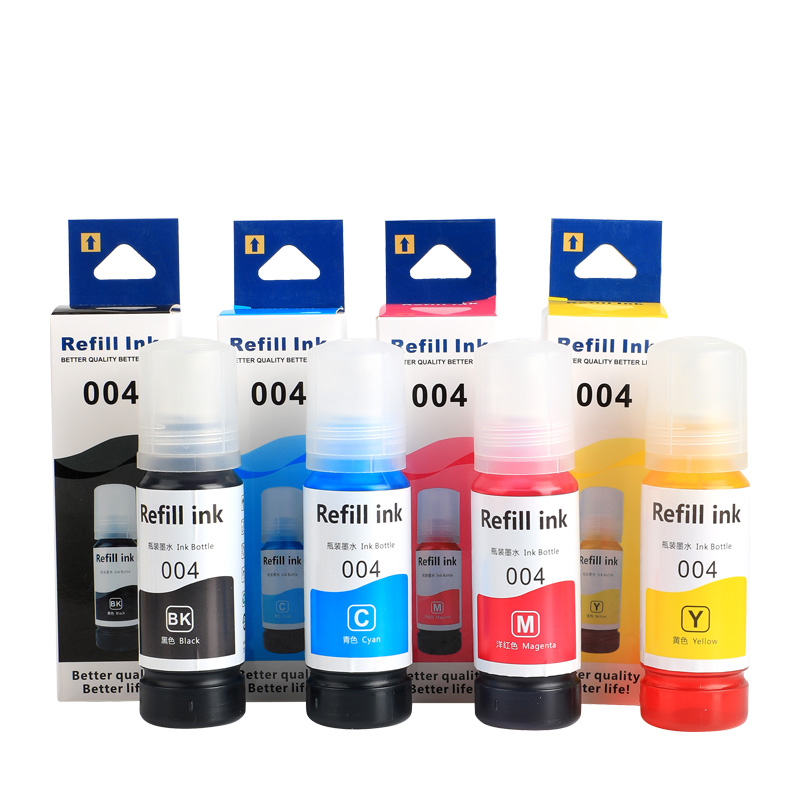 适用爱普生打印机004墨水