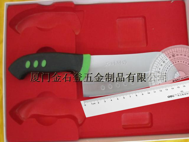 中国金门石川别作菜刀钨钢刀片刀切刀家用菜刀同厂菜刀产品