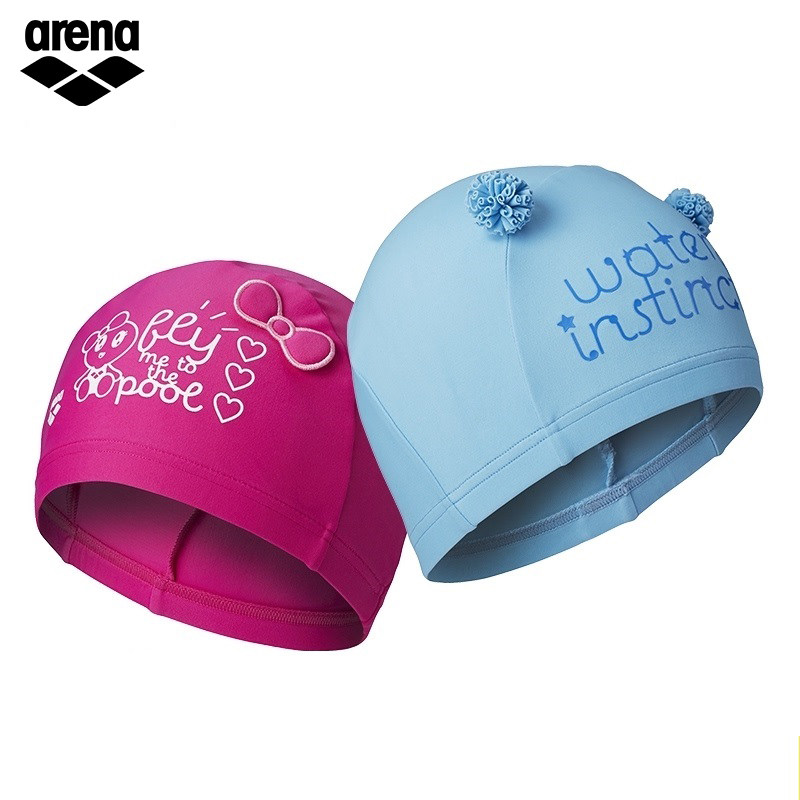 arena阿瑞娜泳帽男通用儿童护耳