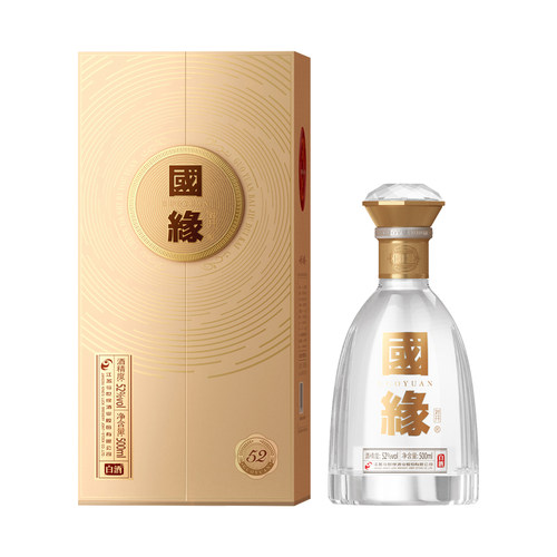 国缘对开52度500ml*1单瓶装