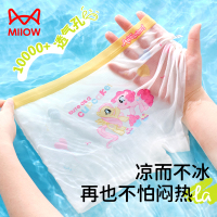 貓人女童內(nèi)褲冰絲夏薄款四角短褲