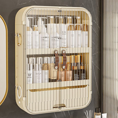 卫生间挂墙上化妆品收纳架子