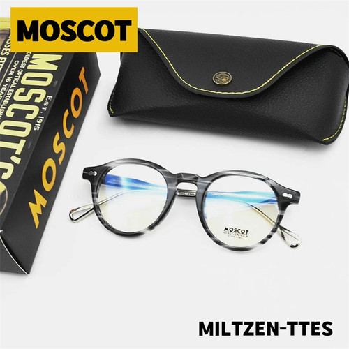 moscot男女圆形近视眼镜测试推荐
