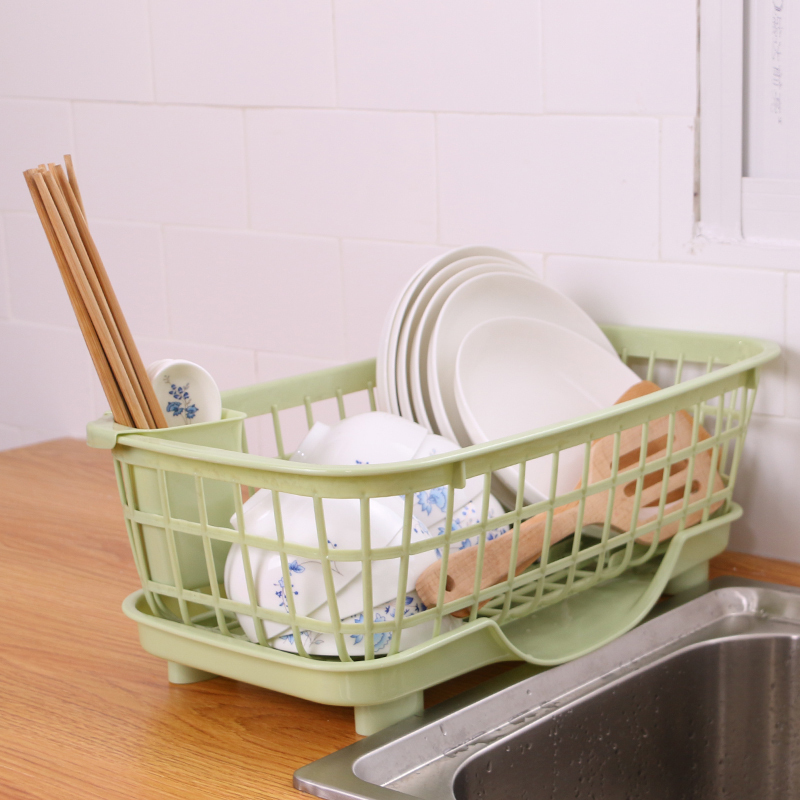 置物架滤水厨房台面放碗筷