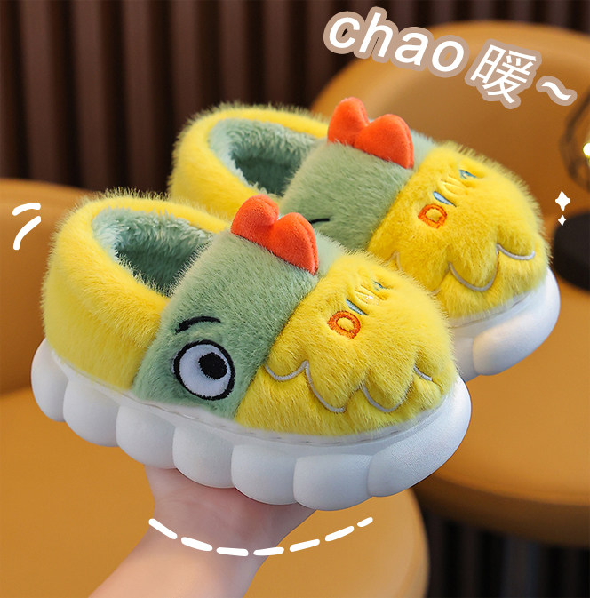 儿童包跟棉拖鞋秋冬季加厚保暖男女童宝宝防滑室内外居家卡通棉鞋,童鞋/婴儿鞋/亲子鞋,棉鞋,淘宝优惠券,粉丝福利购,淘宝优惠卷