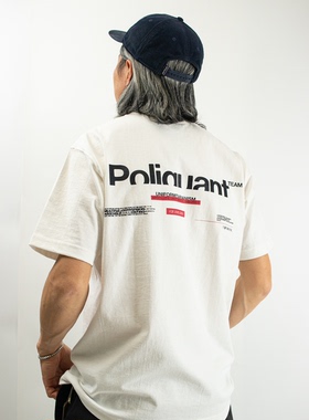 DOOITT#Poliquant日系短袖圆领宽松夏季美国原产全棉T恤