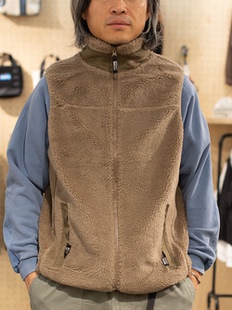 DOOITT#WILDTHINGS日系山系内穿外搭割绒背心马甲