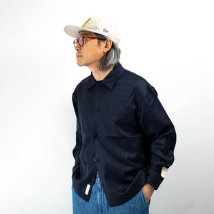 夹克外套 款 DOOITT FARAH日系复古100%绵羊毛衬衫