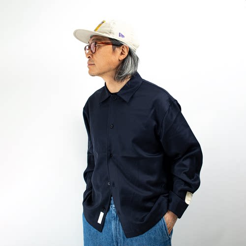 FARAH日系复古绵羊毛衬衫款外套