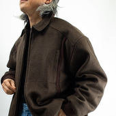 DOOITT HAVEOFFDUTY韩国原产工装 毛呢混纺宽松休闲夹克外套