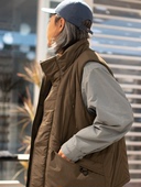 DOOITT WILDTHINGS日系山系超轻保暖环保面料中棉背心棉服