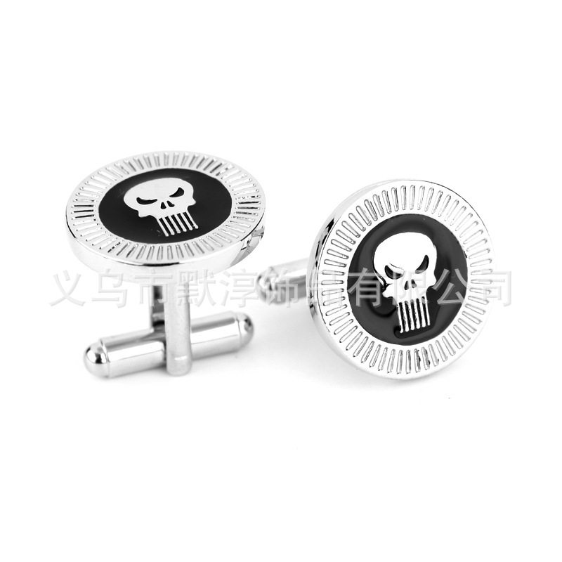new pattern film Cufflinks French shirt Spawn man Sleeve nail Cufflinks Pictograms Skull Cufflinksin the Accessories/Leather belt/Hat/Muffler , Cufflink  category - from Buy2taobao.com to provide professional Taobao agent buy service