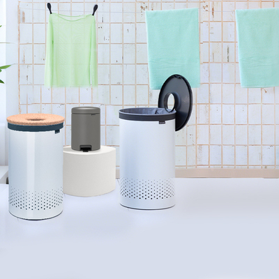 不锈钢大容量垃圾桶欧洲进口