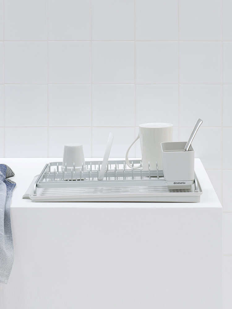 Brabantia Brabantia菜干燥架排水架厨房桌面存储架水槽碗和筷子