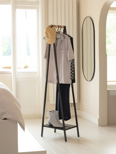 brabantia柏宾士家用衣架脏衣篮置地式衣架衣物收纳框