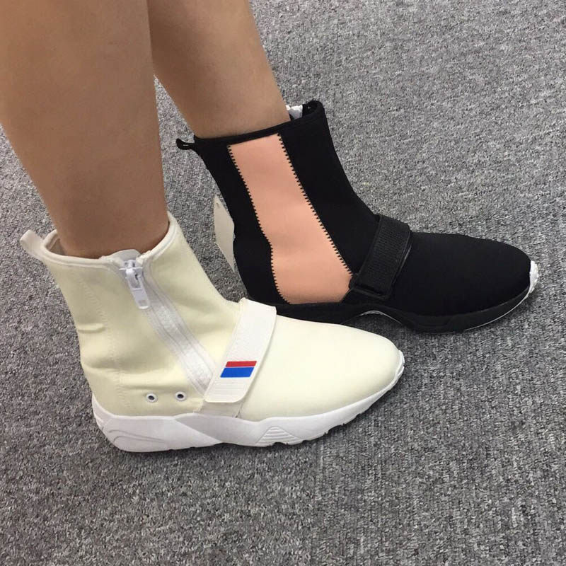 2018 Early spring new pattern High shoes leisure time Trendy shoes Square Original design Women's Shoes non-slip leisure time motion Walk with vigorous stridesin the Women's Shoes, High shoes  category - from Buy2taobao.com to provide professional Taobao agent buy service