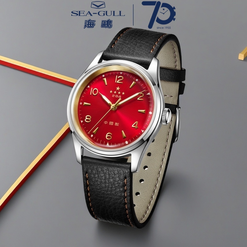 海鸥表复古自动机械限量版男表