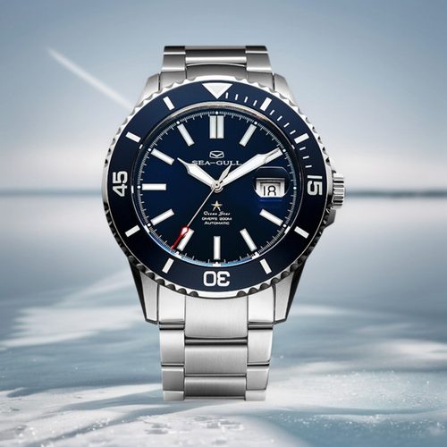 海鸥表200M防水潜水自动机械男表