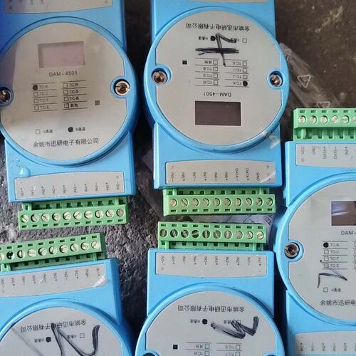 议价迅研电子DAM-4501数据采集模块4通道和8通道带显示可维修