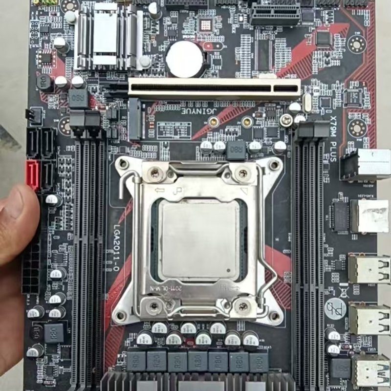 议价精粤X79M PLUS主板 E5-2689处理器可维修图片