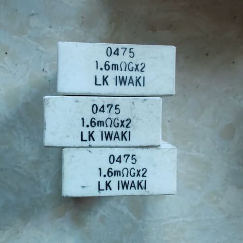 议价IWAKI电阻0475 1.6mΩGX2，，可维修