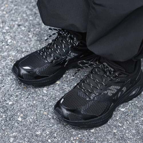 Mizuno美津浓26新款RACER V2春夏透气机能风老爹鞋复古户外跑步鞋